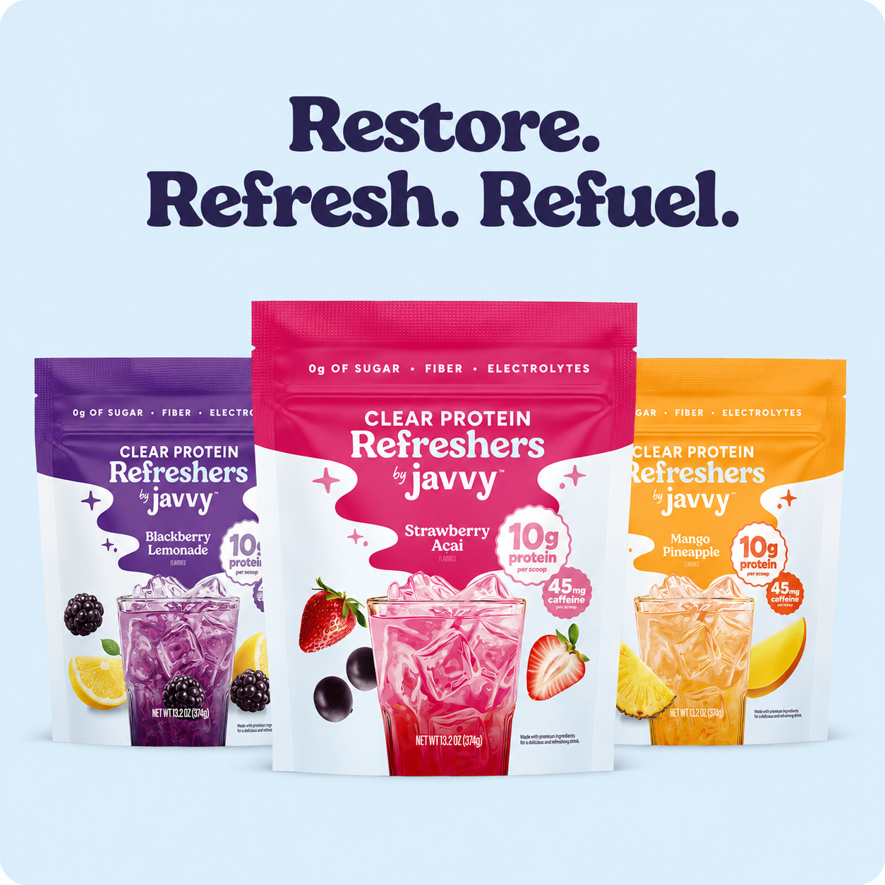 JAVVY Protein Refreshers