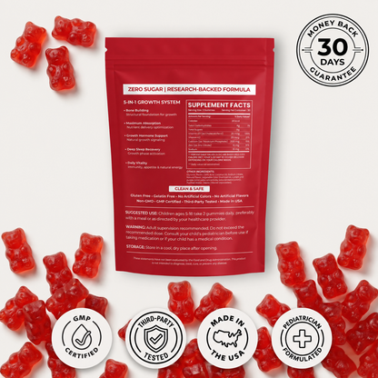 Novexa Health™ 5-in-1 Growth Gummies